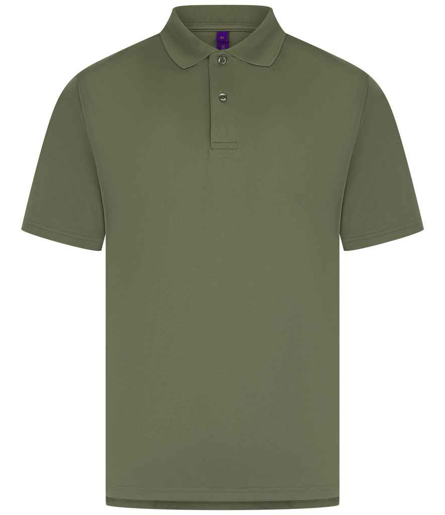 Henbury Coolplus® Wicking Piqué Polo Shirt