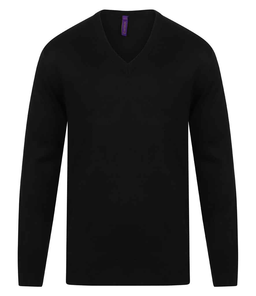 Henbury Acrylic V Neck Sweater