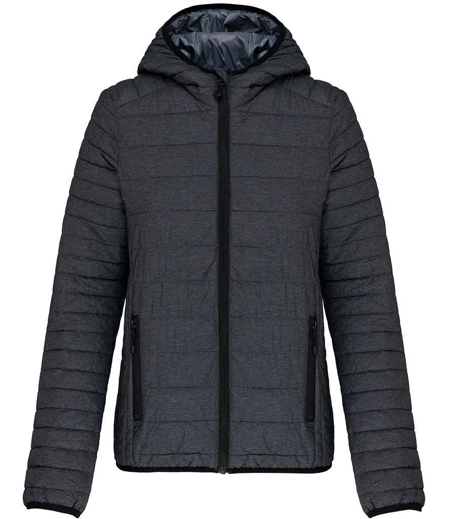Kariban Ladies Lightweight Hooded Padded Jacket