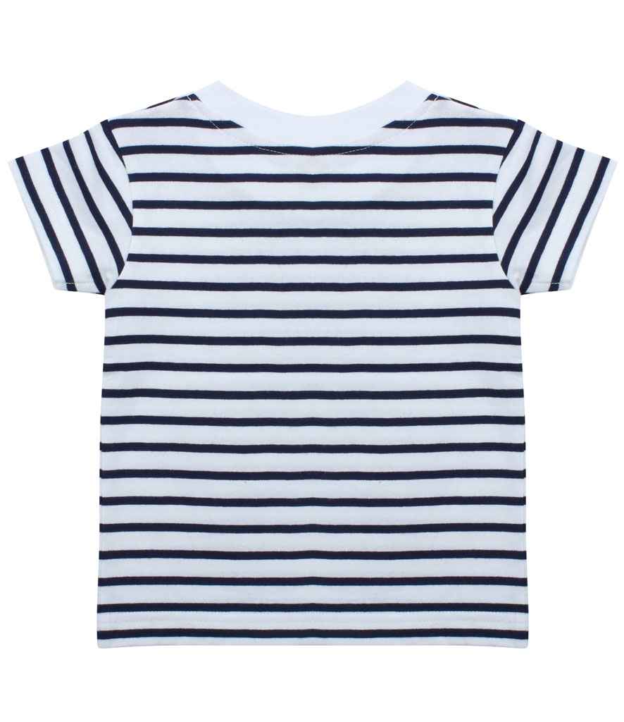 Larkwood Baby/Toddler Striped Crew Neck T-Shirt