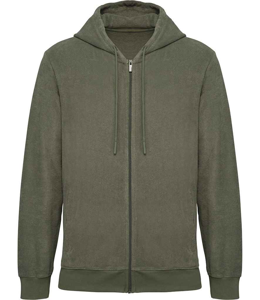 Native Spirit Terry Towel Full Zip Hooded Sweatshirt Native Spirit