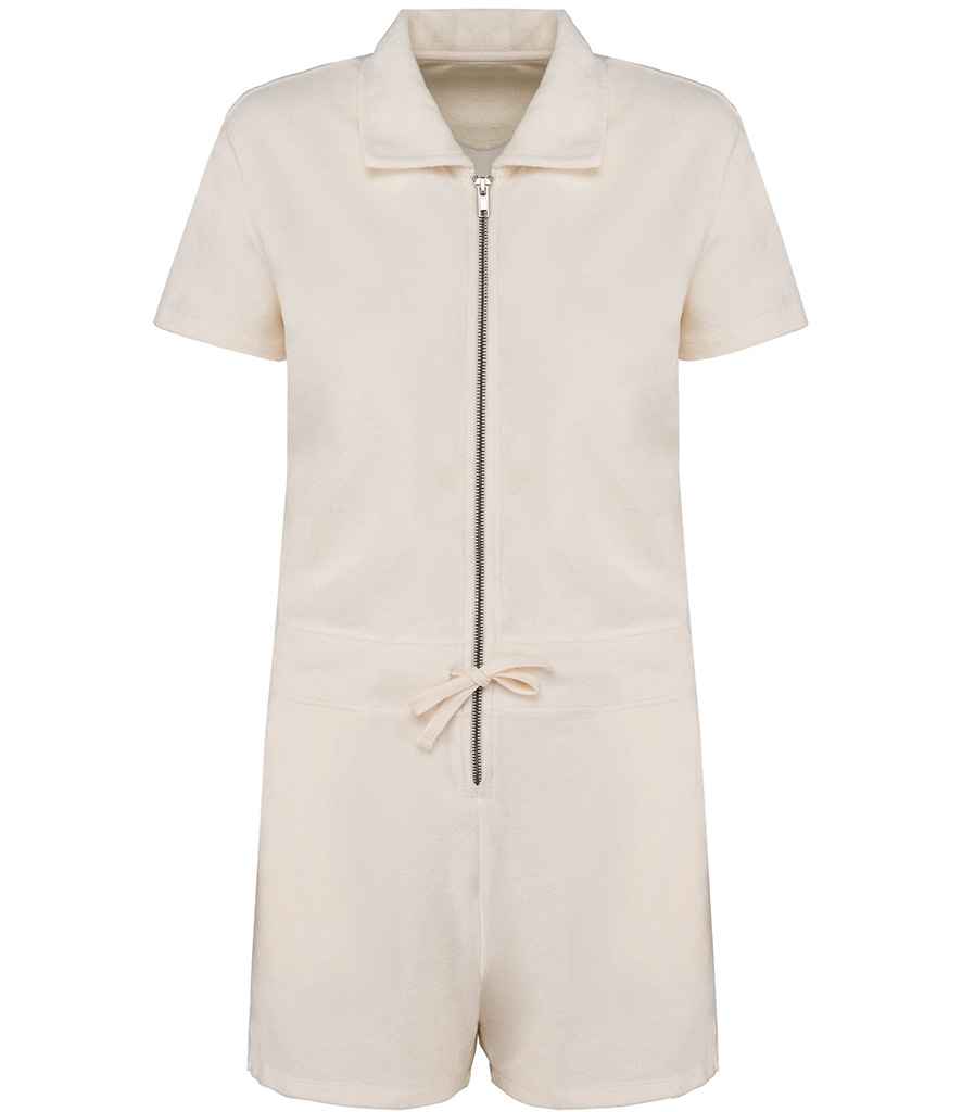 Native Spirit Ladies Terry Towel Short Overall Native Spirit