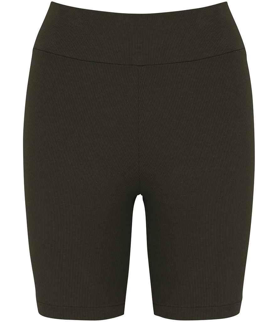 Native Spirit Ladies Ribbed Shorts Native Spirit