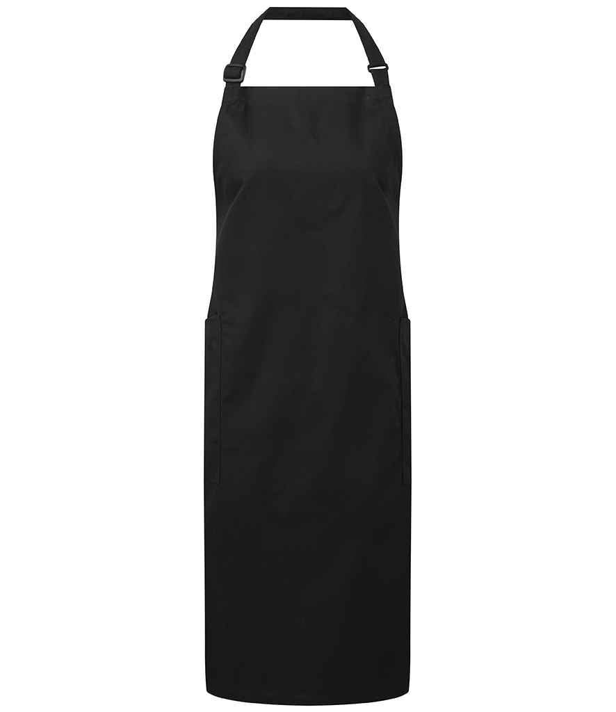 Premier Recycled Polyester and Fairtrade Organic Cotton Bib Apron Premier
