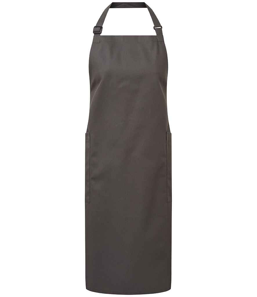 Premier Recycled Polyester and Fairtrade Organic Cotton Bib Apron Premier