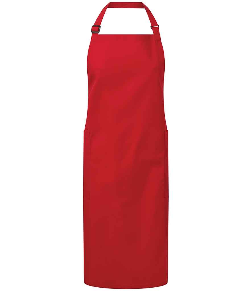 Premier Recycled Polyester and Fairtrade Organic Cotton Bib Apron Premier