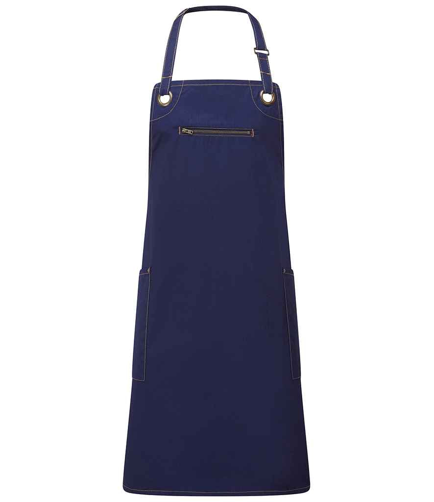 Premier Barley Contrast Stitch Bib Apron Premier