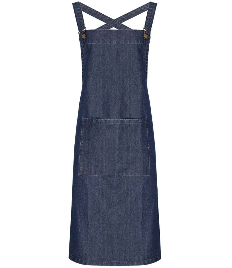Premier Cross Back Barista Bib Apron Premier