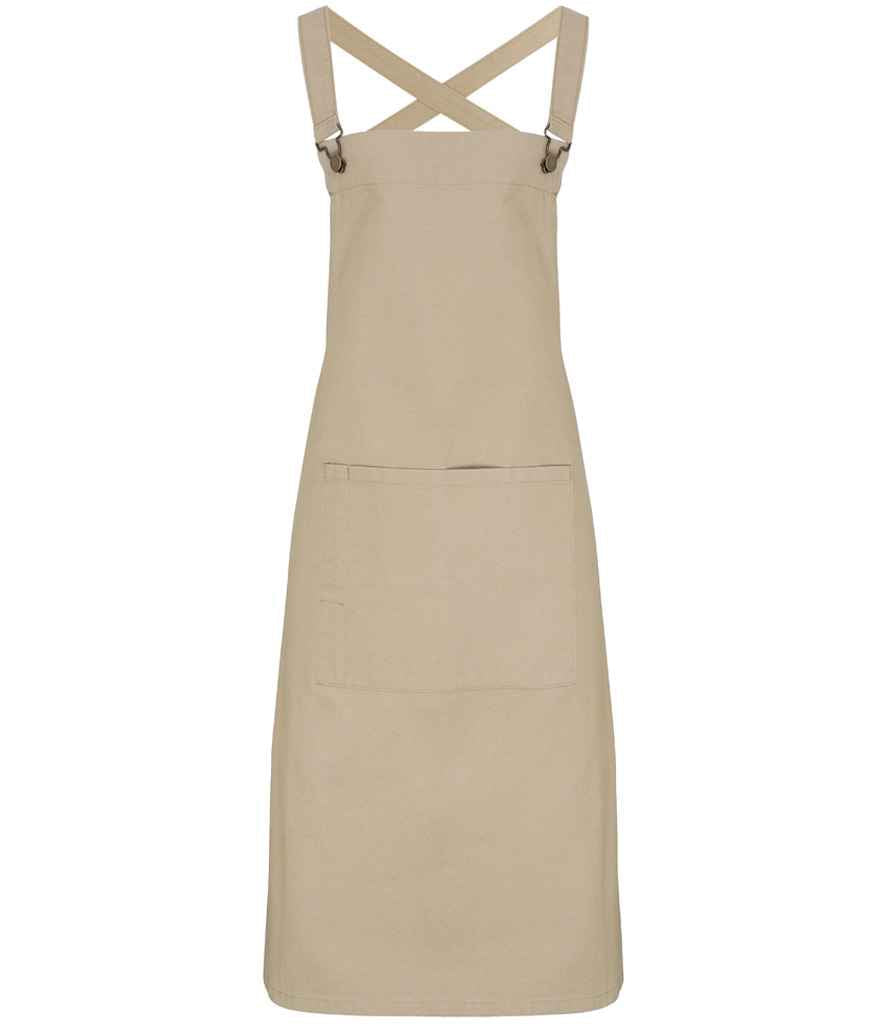 Premier Cross Back Barista Bib Apron Premier