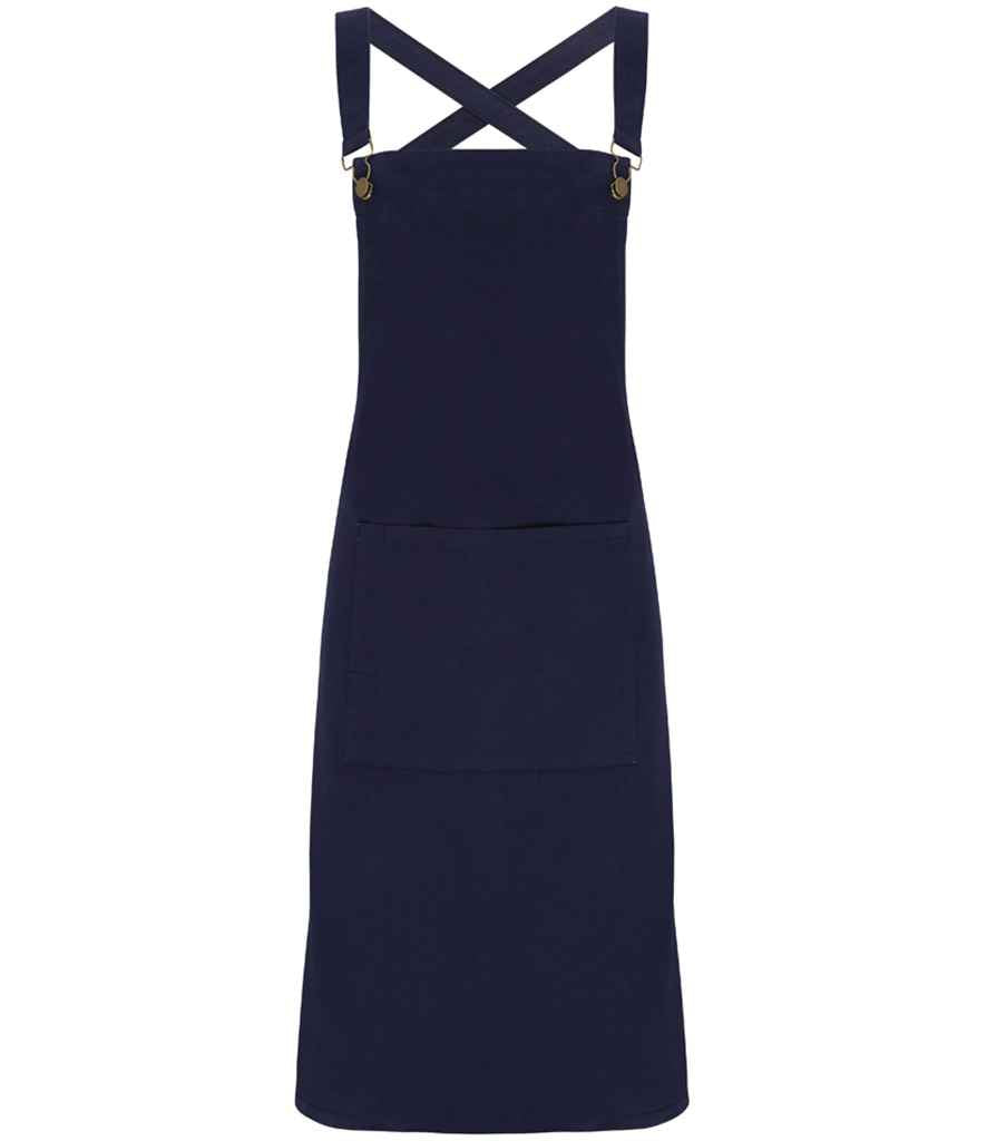 Premier Cross Back Barista Bib Apron Premier