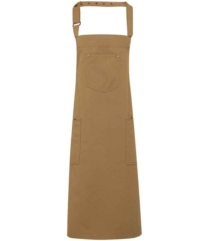 Premier Cotton Chino Bib Apron Premier