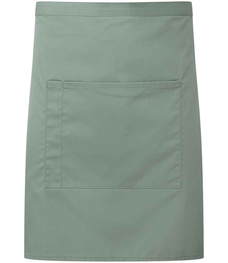 Premier 'Colours' Mid Length Apron with Pocket Premier