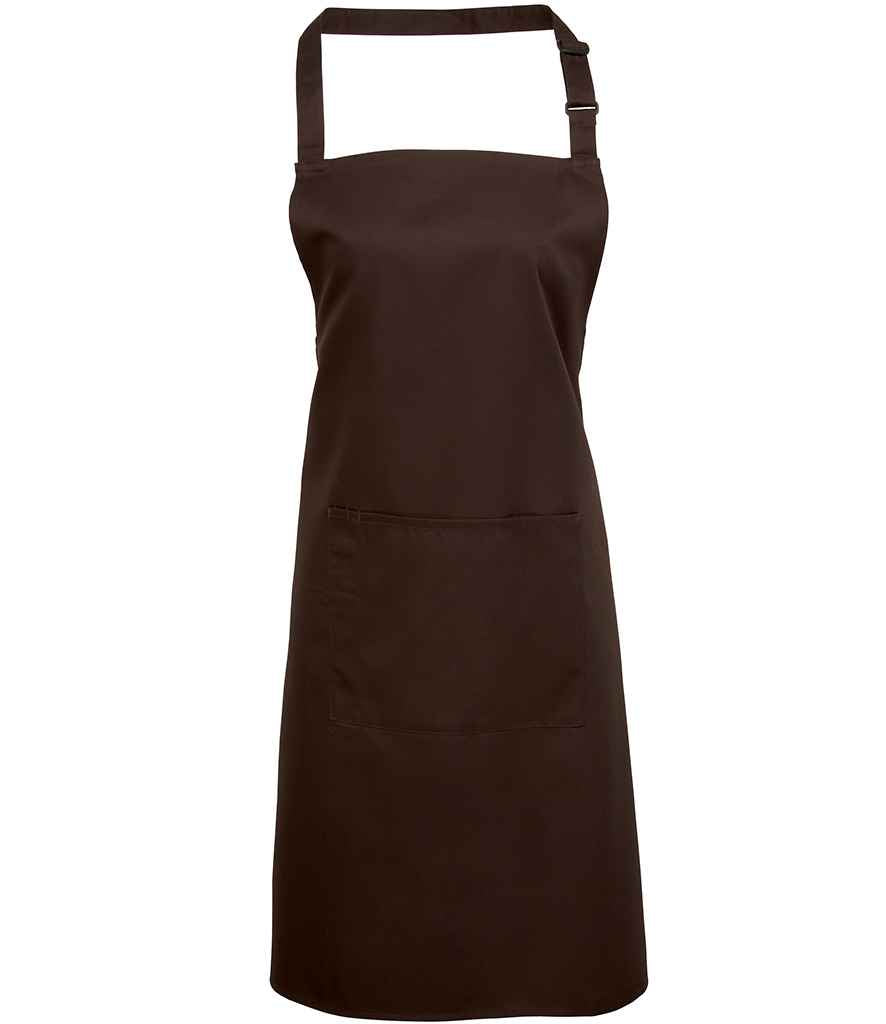 Premier 'Colours' Bib Apron with Pocket Premier
