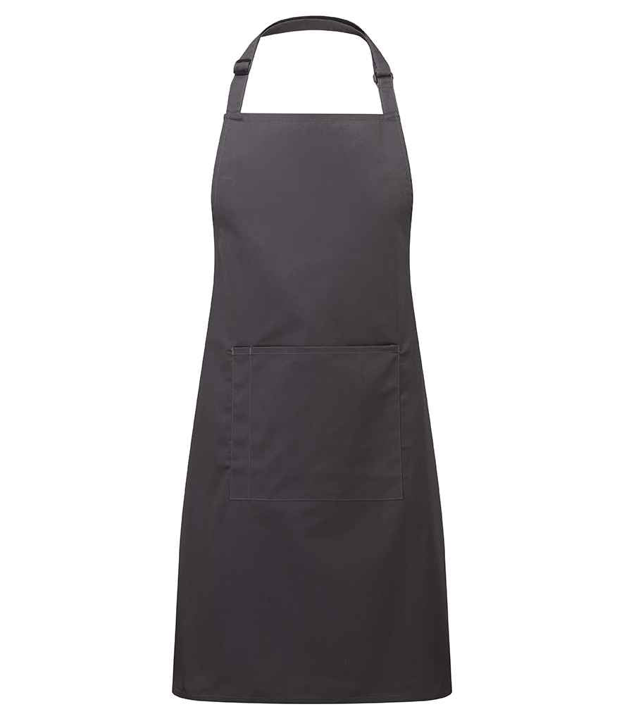 Premier 'Colours' Bib Apron with Pocket Premier