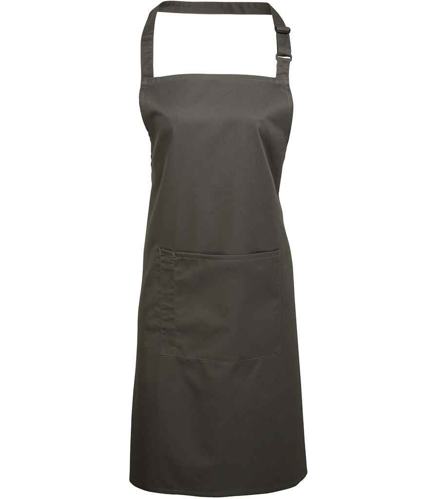 Premier 'Colours' Bib Apron with Pocket Premier
