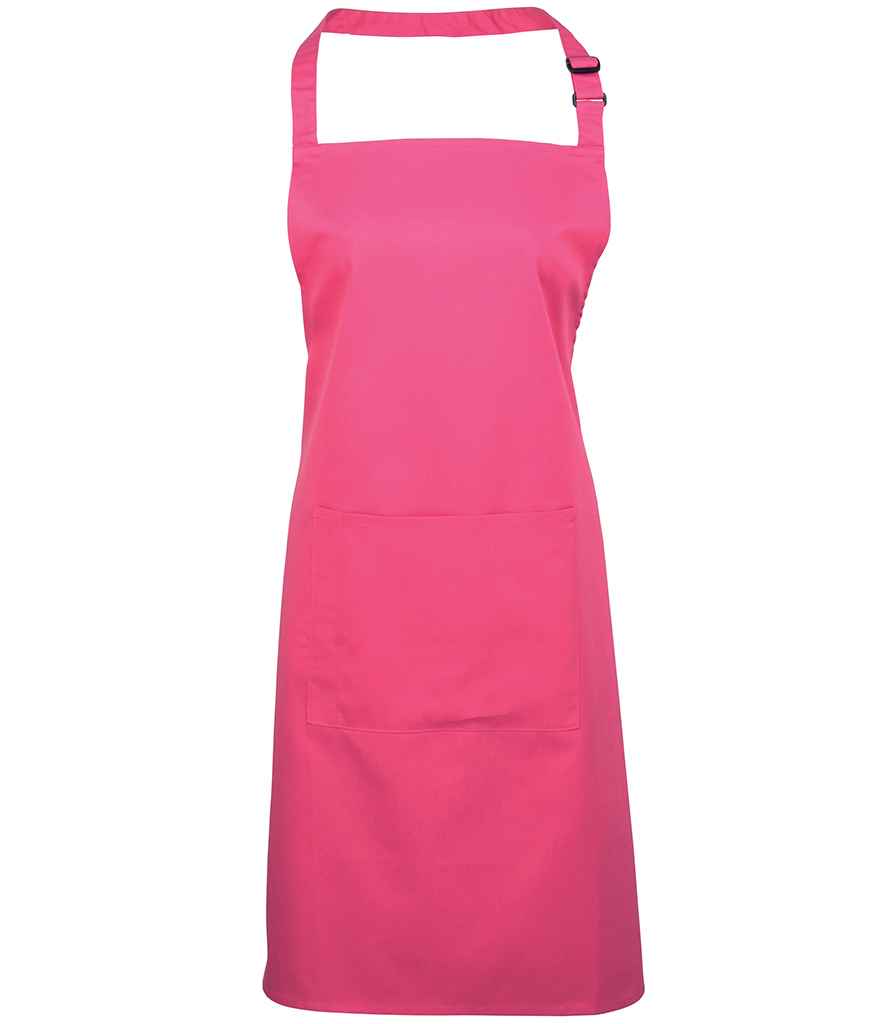 Premier 'Colours' Bib Apron with Pocket Premier