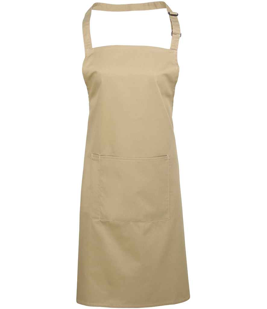 Premier 'Colours' Bib Apron with Pocket Premier