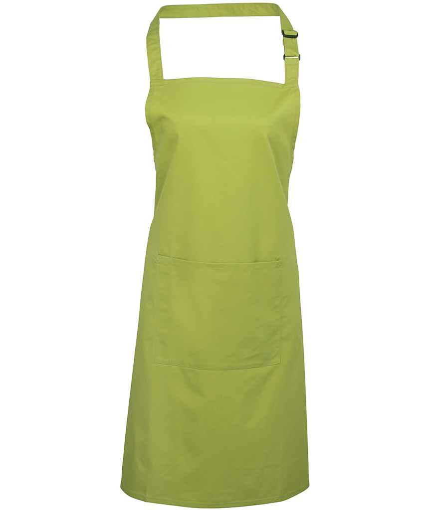 Premier 'Colours' Bib Apron with Pocket Premier
