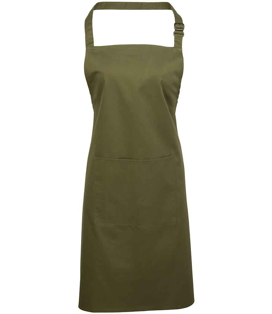 Premier 'Colours' Bib Apron with Pocket Premier