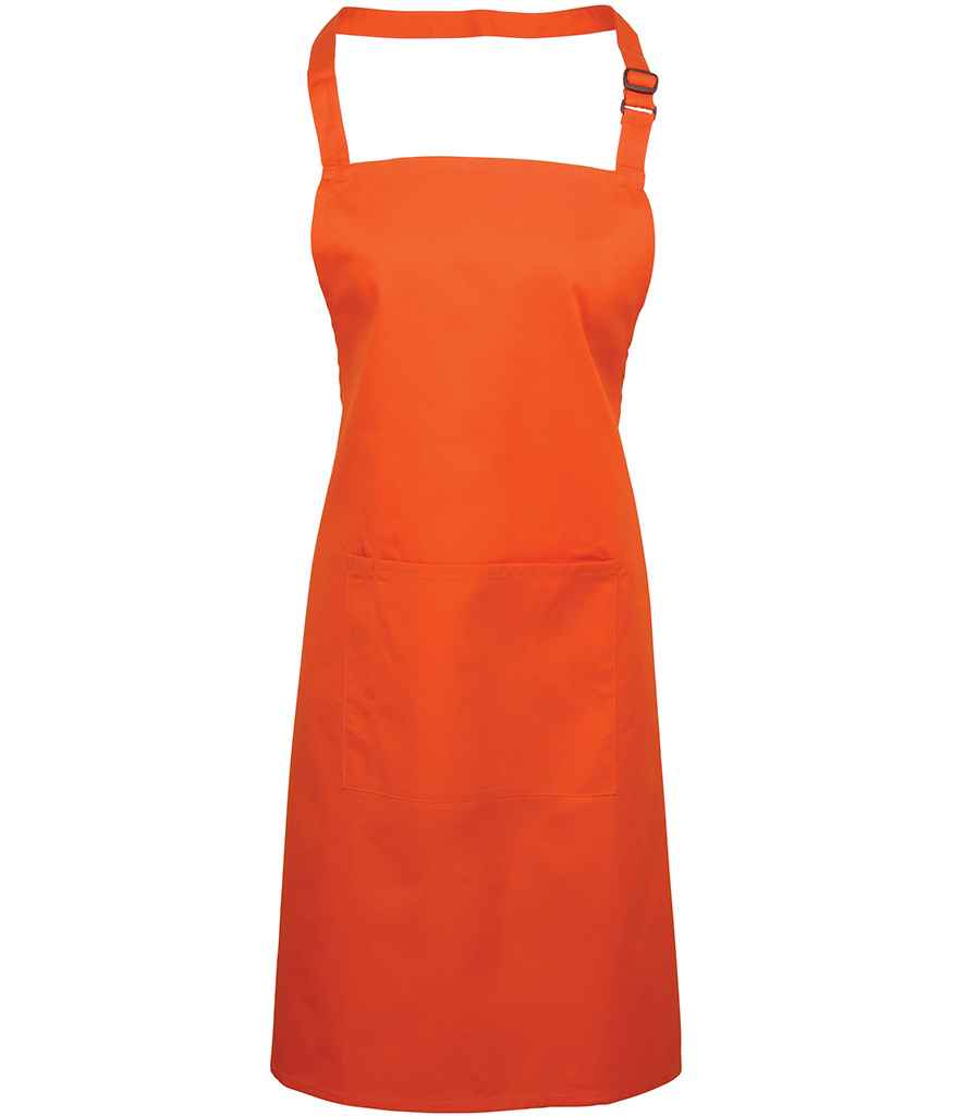 Premier 'Colours' Bib Apron with Pocket Premier