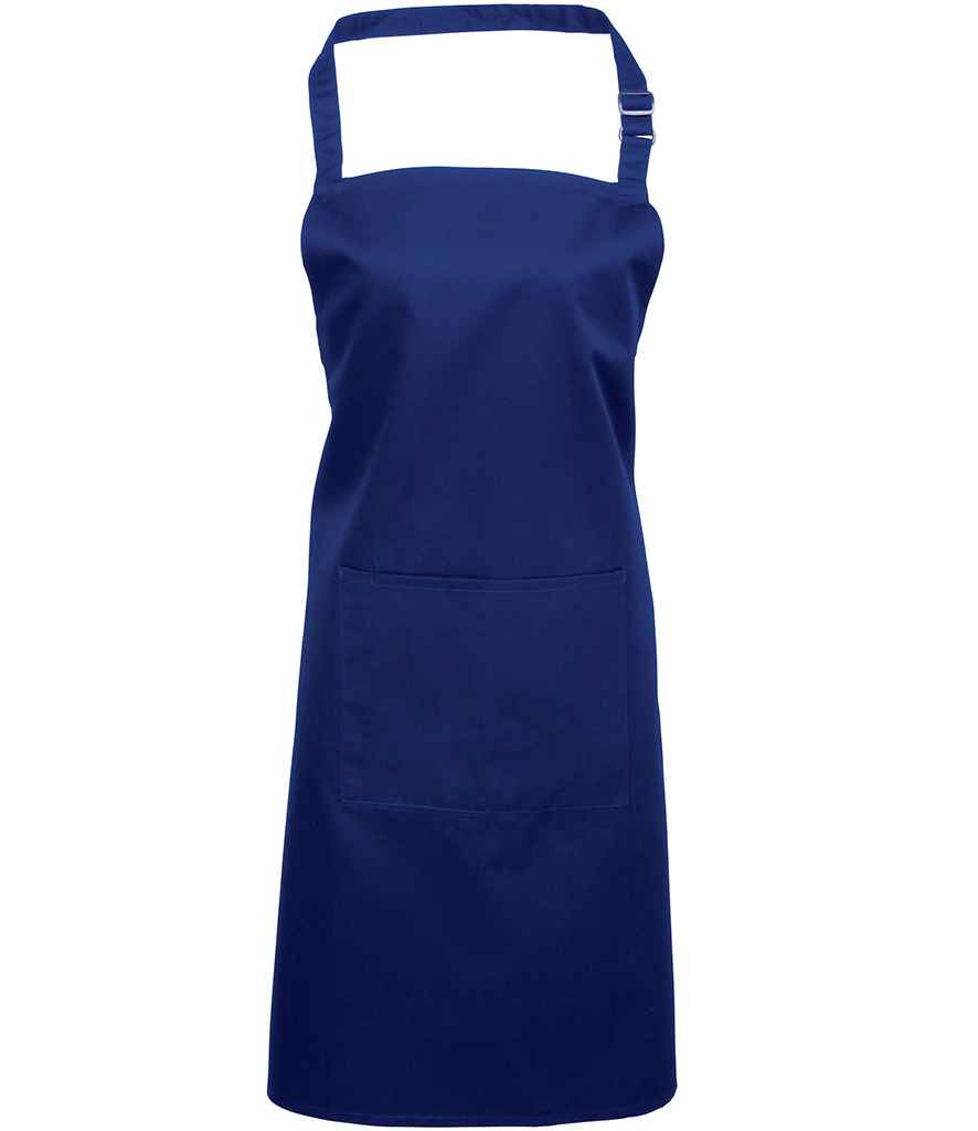 Premier 'Colours' Bib Apron with Pocket Premier