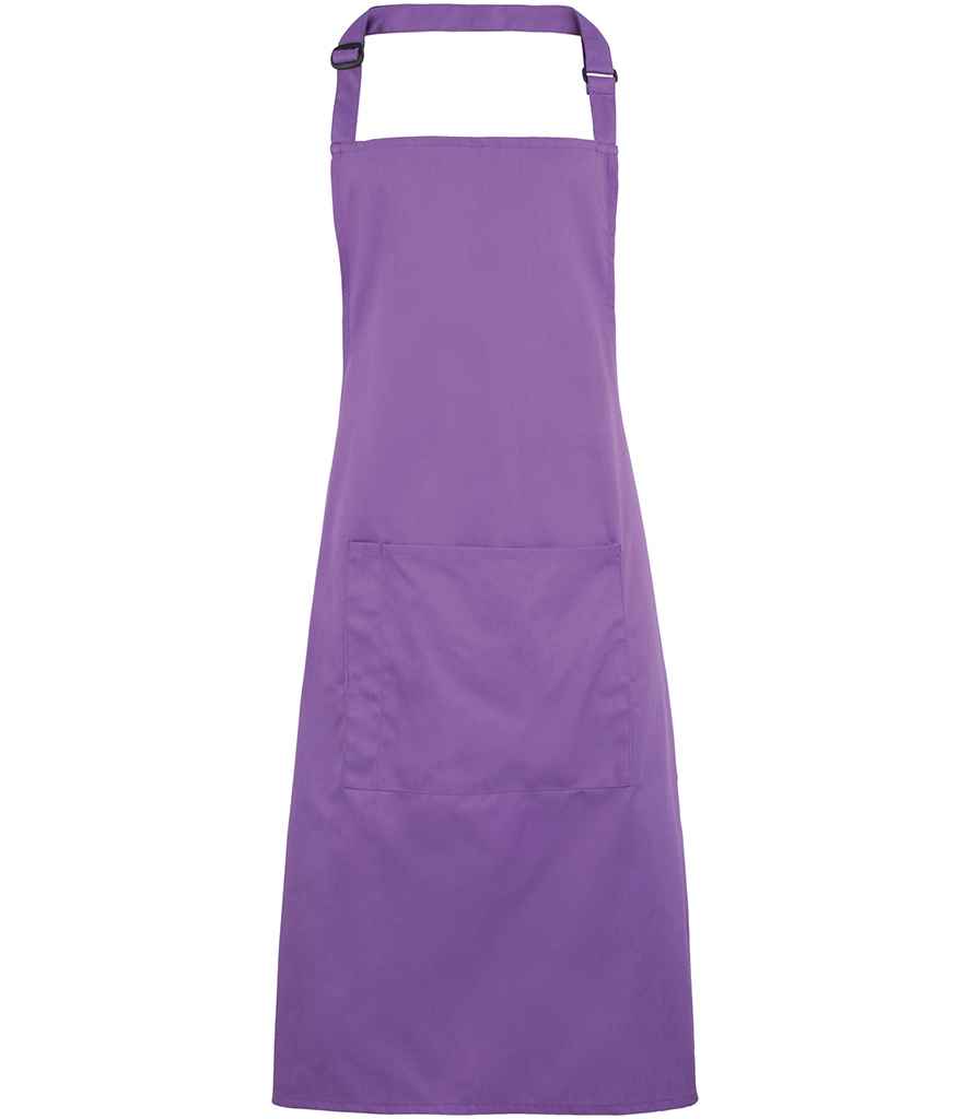 Premier 'Colours' Bib Apron with Pocket Premier