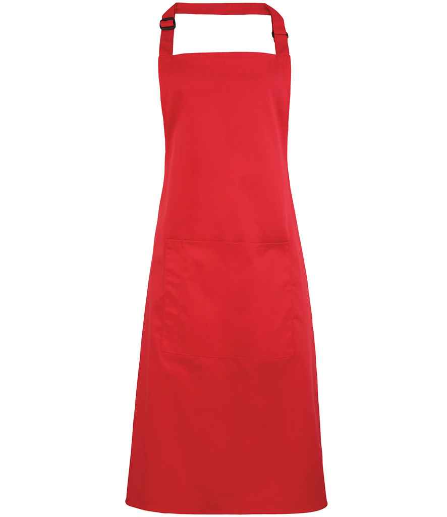 Premier 'Colours' Bib Apron with Pocket Premier