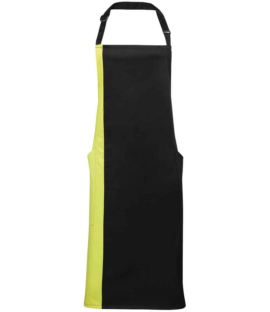 Premier Contrast Bib Apron Premier