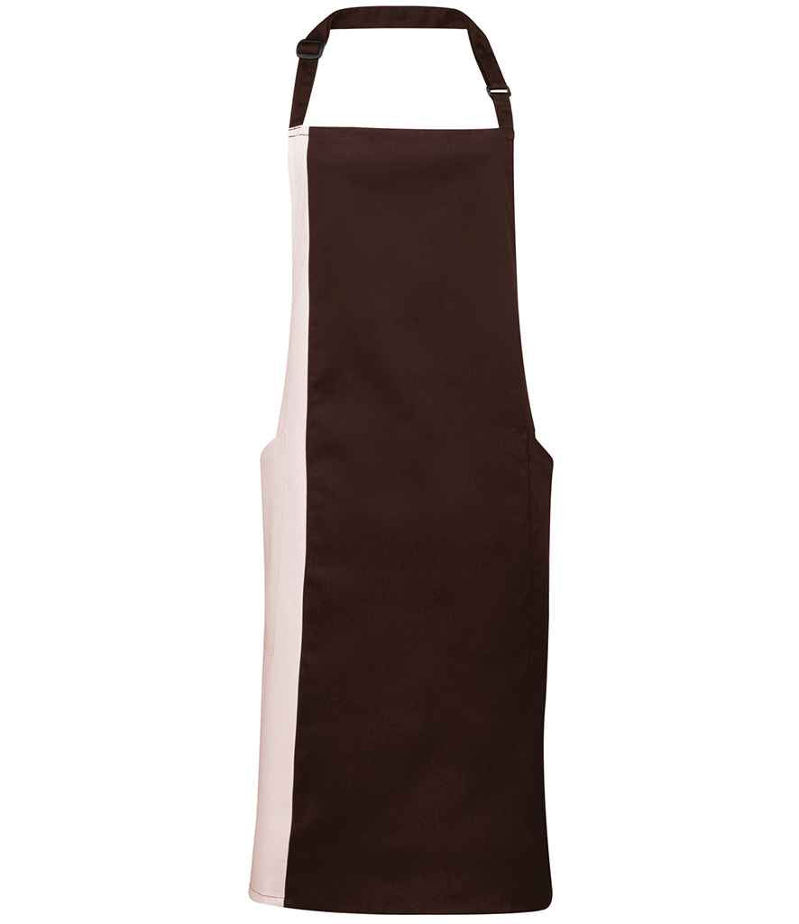 Premier Contrast Bib Apron Premier