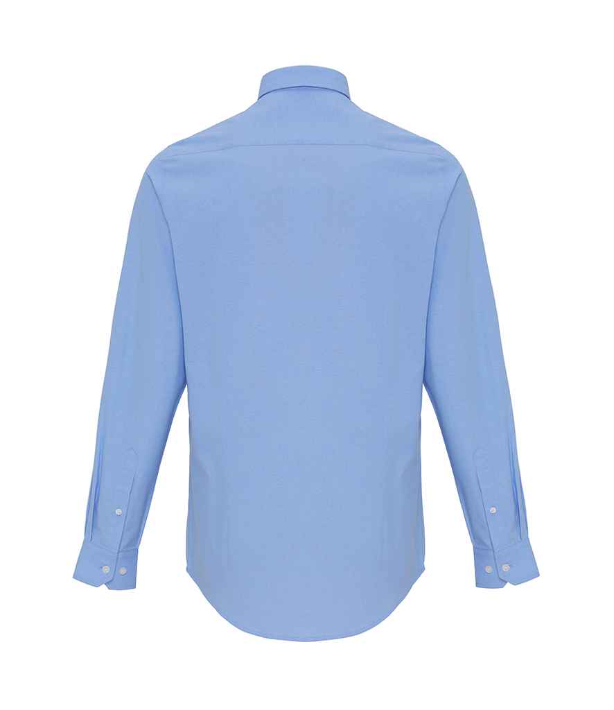 Premier Long Sleeve Striped Oxford Shirt Premier