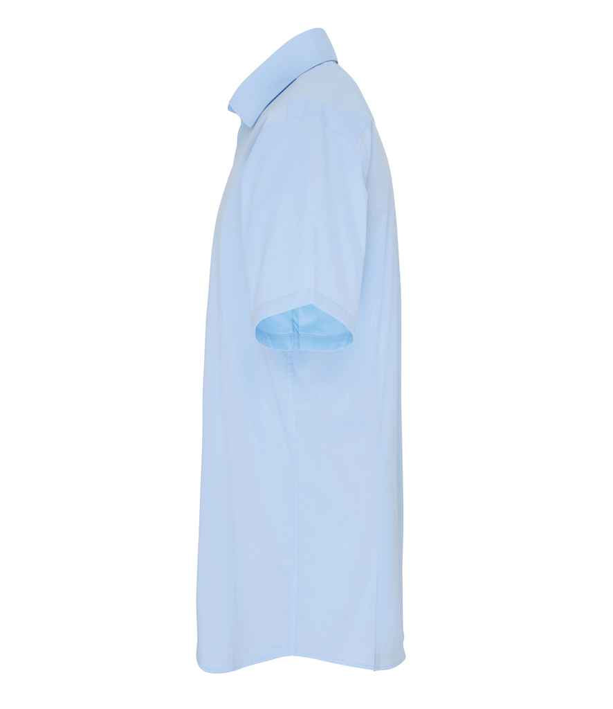 Premier Short Sleeve Stretch Fit Poplin Shirt Premier