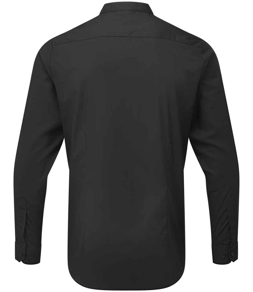 Premier Long Sleeve Grandad Shirt Premier