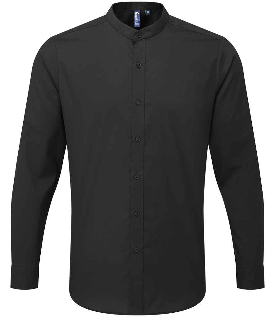 Premier Long Sleeve Grandad Shirt Premier