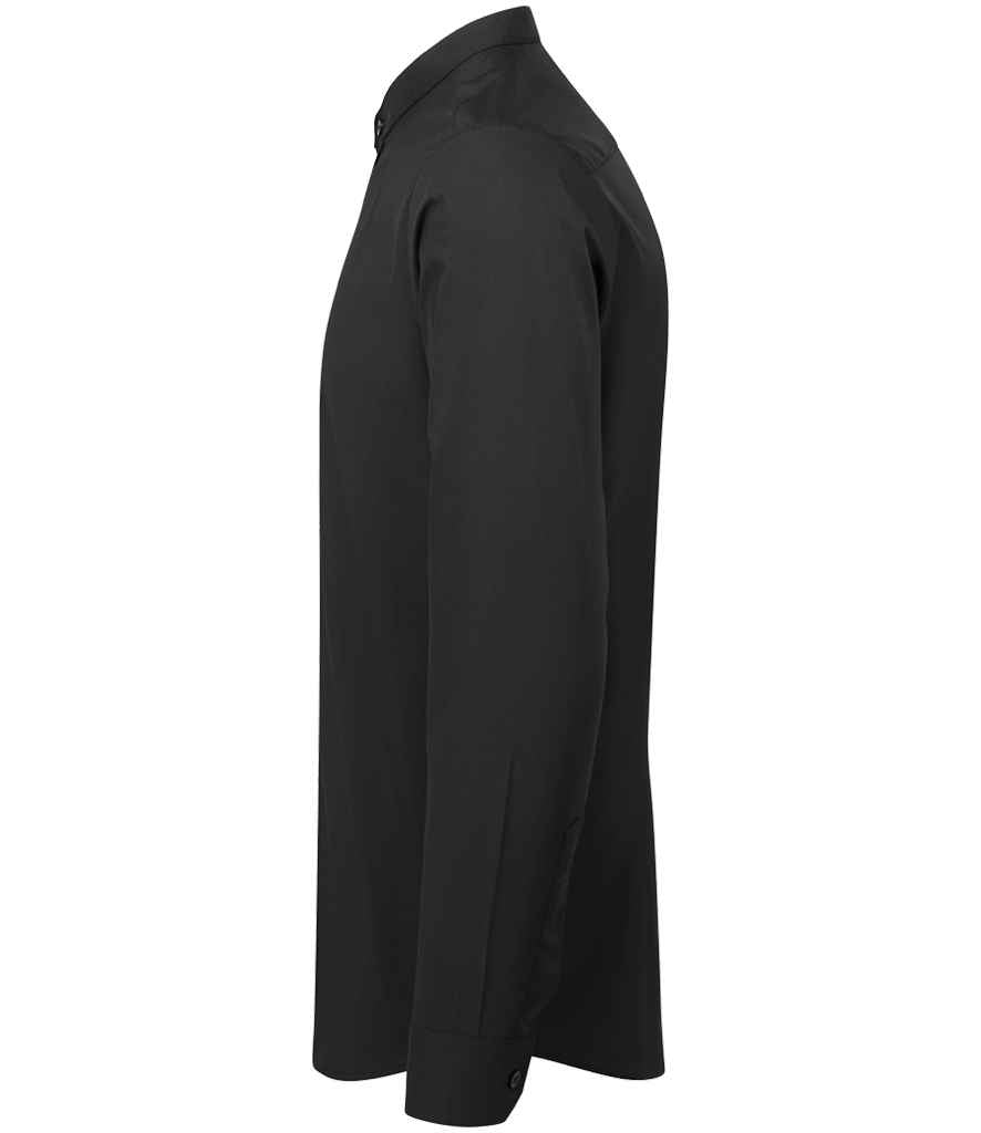 Premier Long Sleeve Grandad Shirt Premier