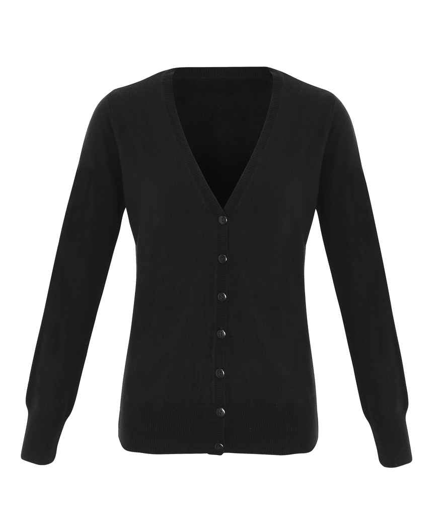 Premier Ladies Essential Acrylic V Neck Cardigan Premier