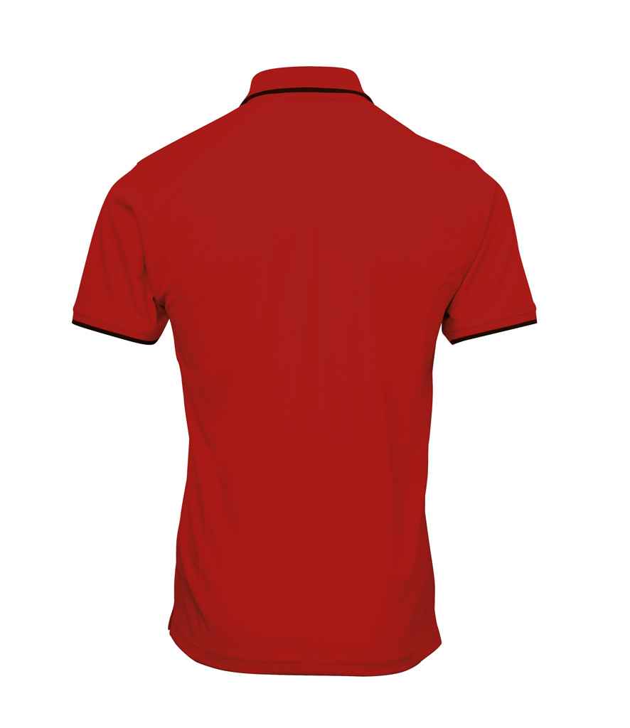 Premier Contrast Coolchecker® Piqué Polo Shirt Premier