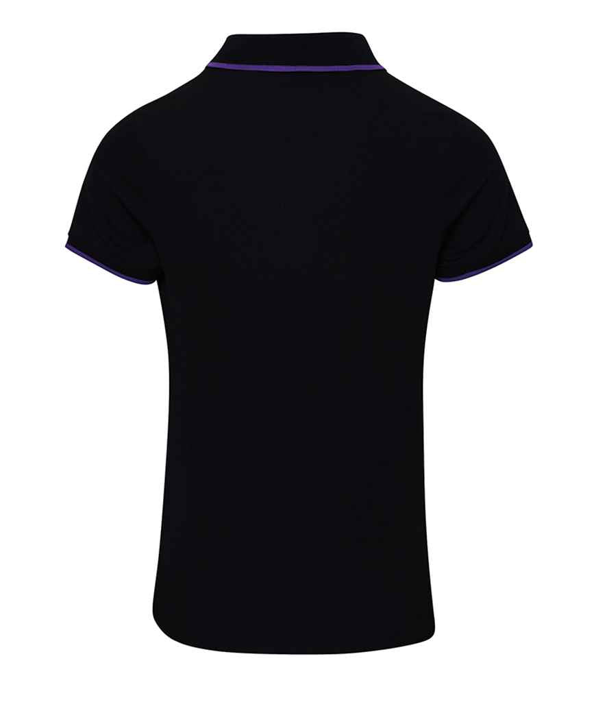 Premier Ladies Contrast Coolchecker® Piqué Polo Shirt Premier