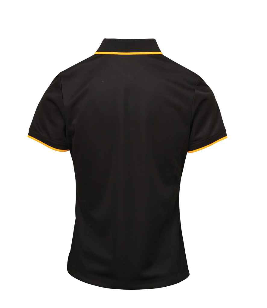 Premier Ladies Contrast Coolchecker® Piqué Polo Shirt Premier