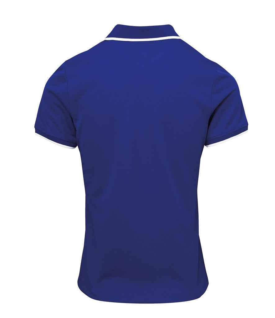 Premier Ladies Contrast Coolchecker® Piqué Polo Shirt Premier