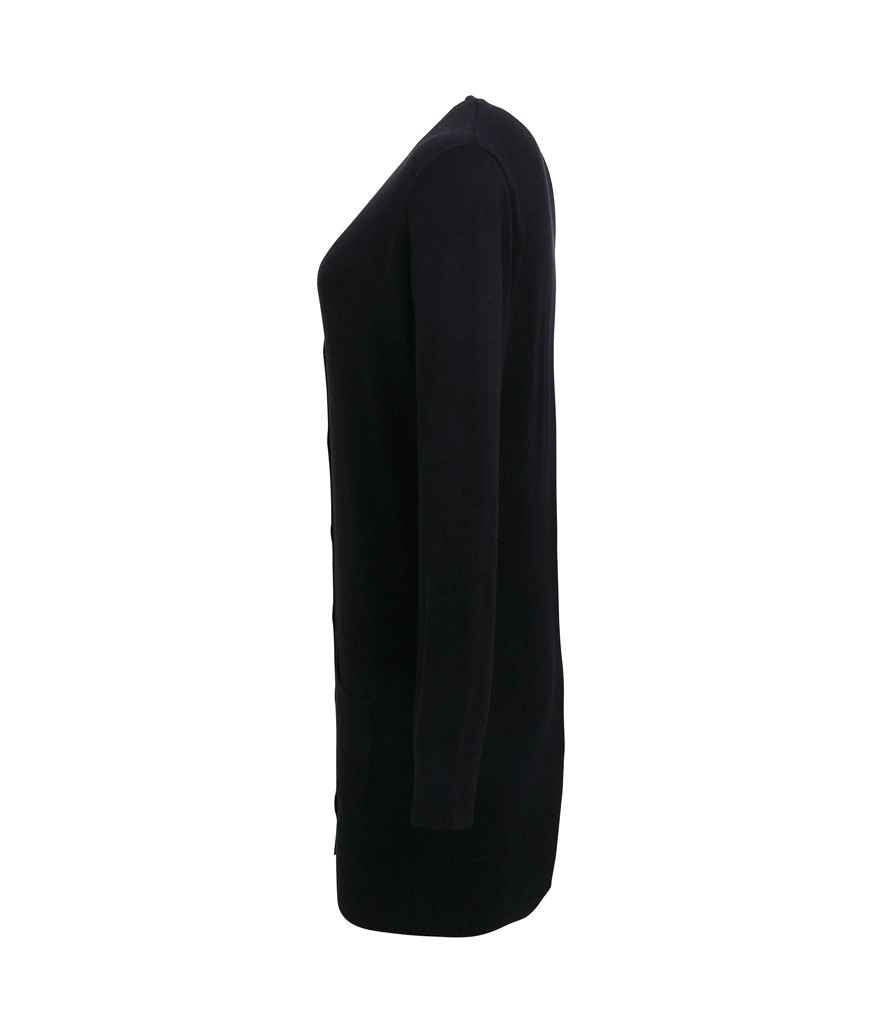 Premier Ladies Longline V Neck Cardigan Premier
