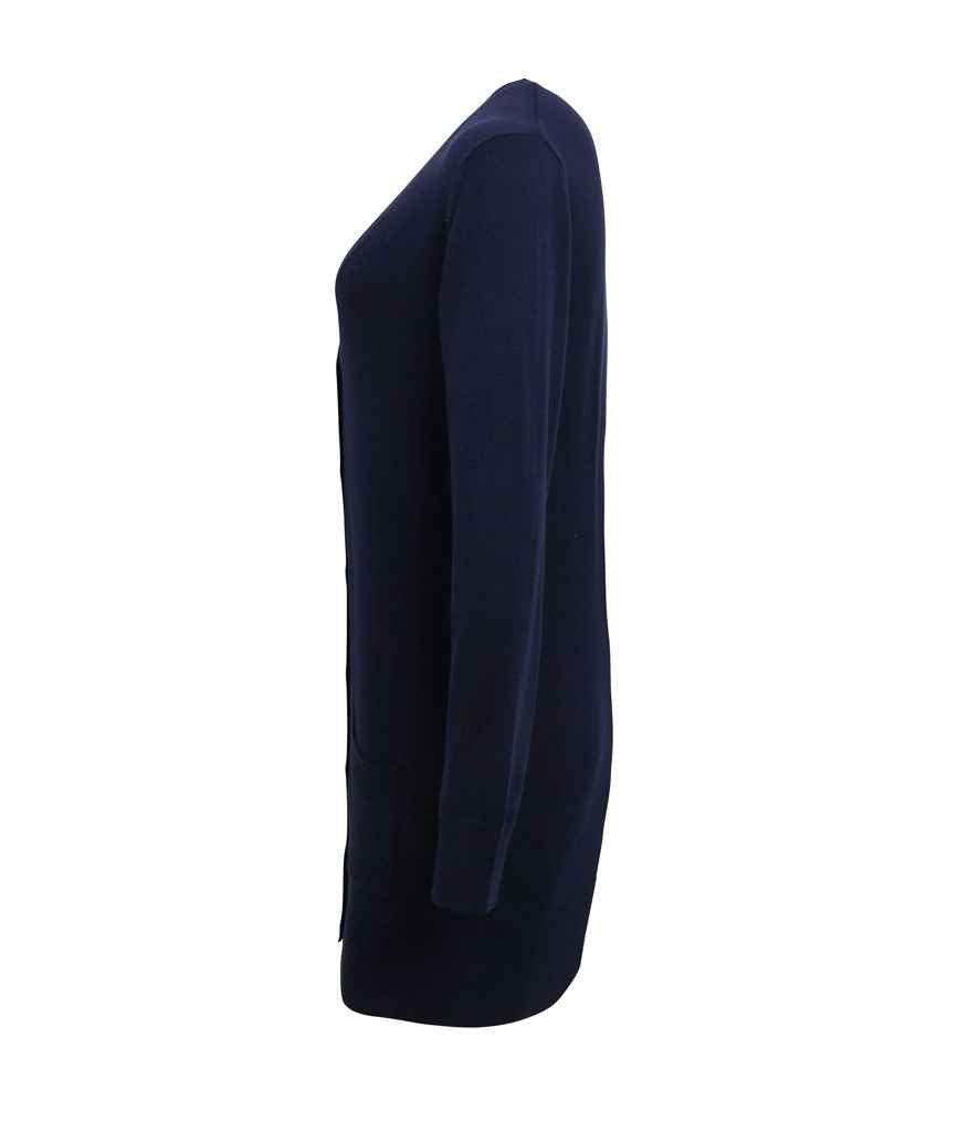Premier Ladies Longline V Neck Cardigan Premier