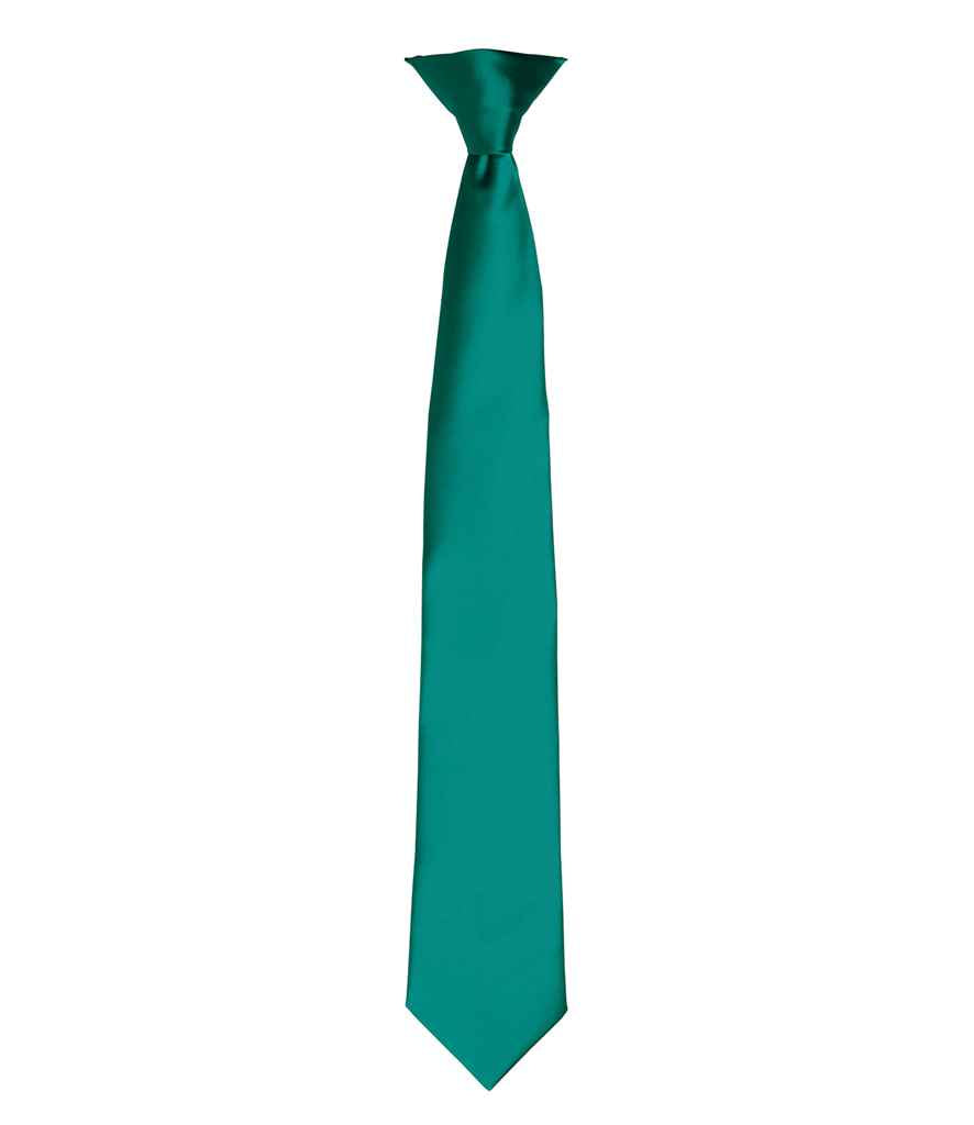 Premier 'Colours' Satin Clip Tie Premier
