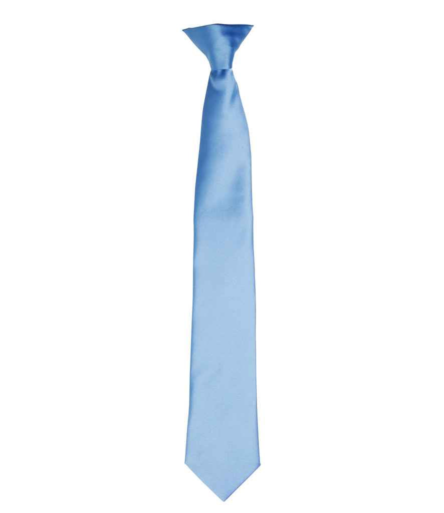 Premier 'Colours' Satin Clip Tie Premier