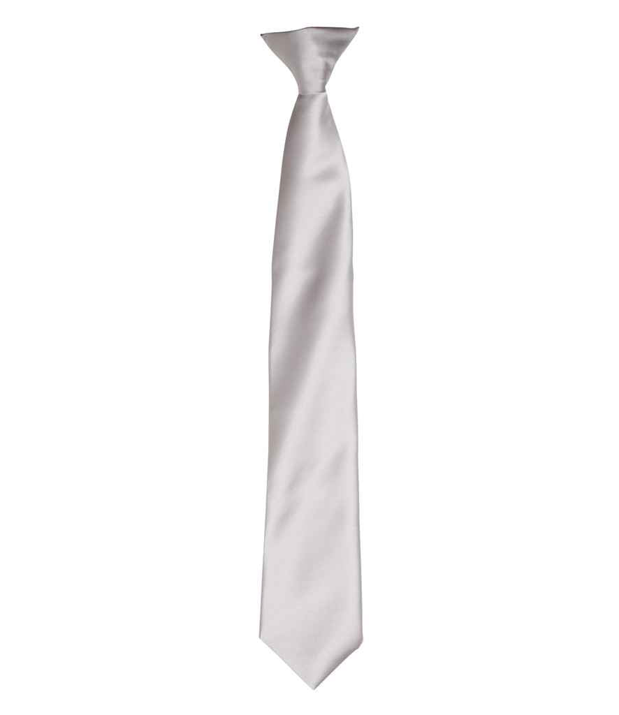 Premier 'Colours' Satin Clip Tie Premier