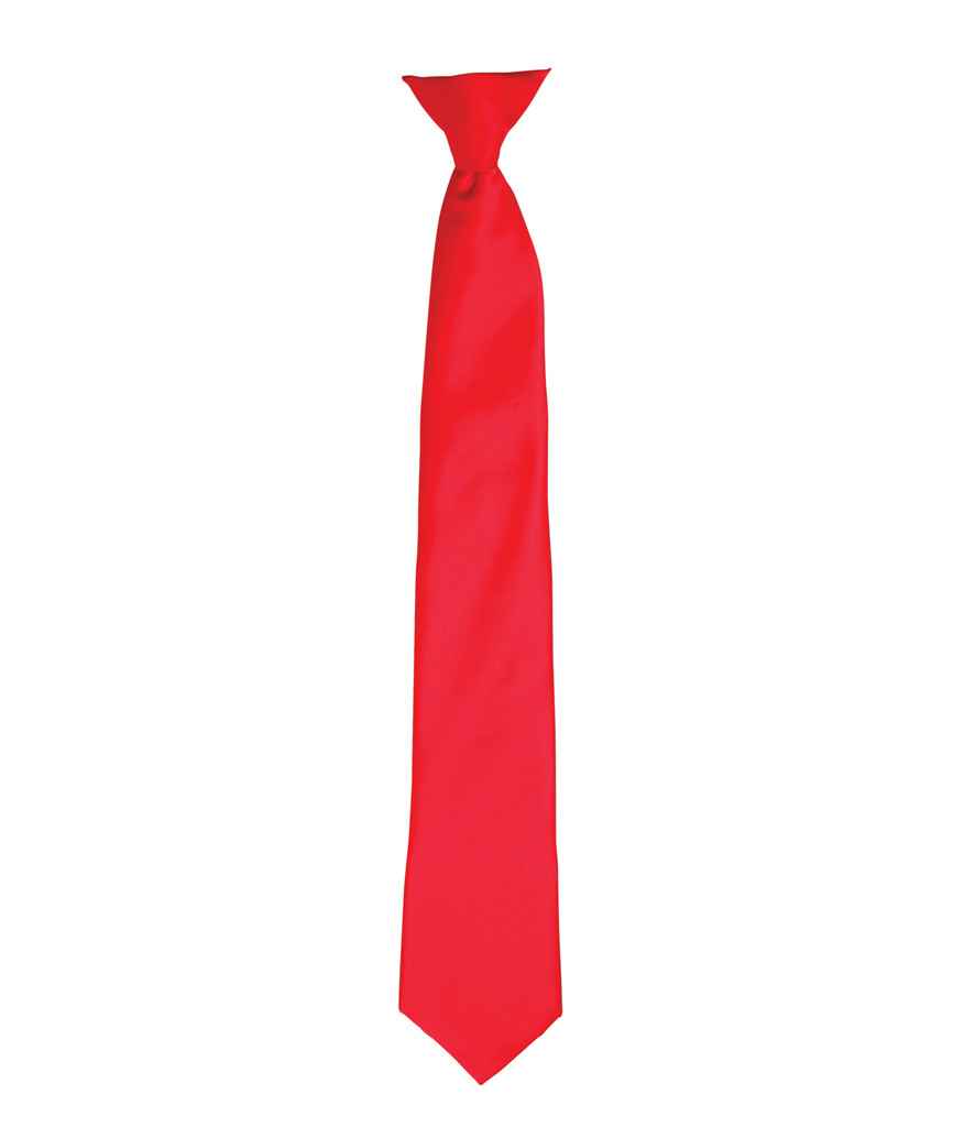 Premier 'Colours' Satin Clip Tie Premier