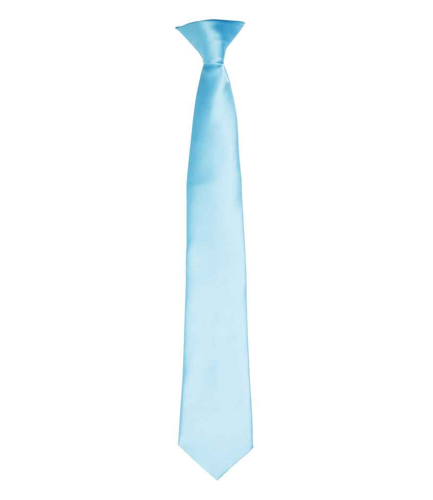 Premier 'Colours' Satin Clip Tie Premier