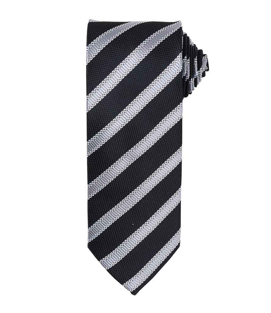 Premier Waffle Stripe Tie Premier