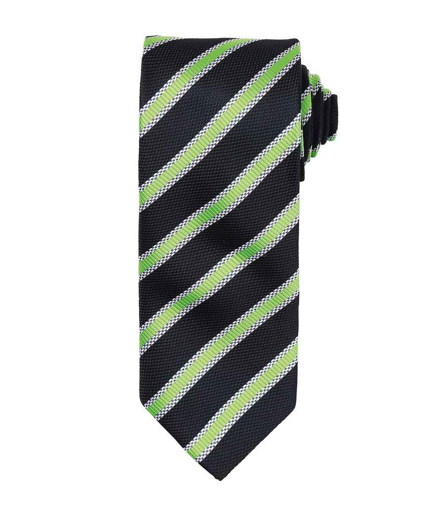 Premier Waffle Stripe Tie Premier