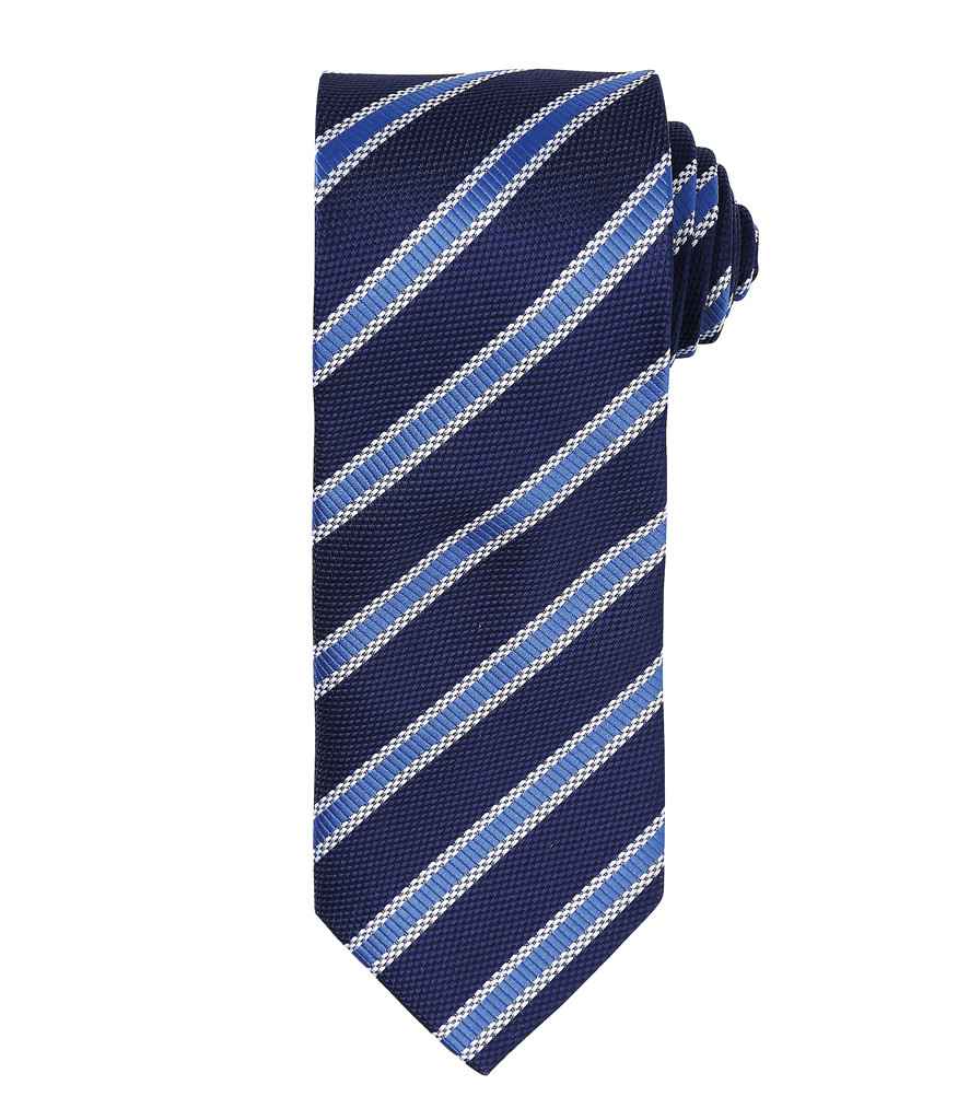 Premier Waffle Stripe Tie Premier