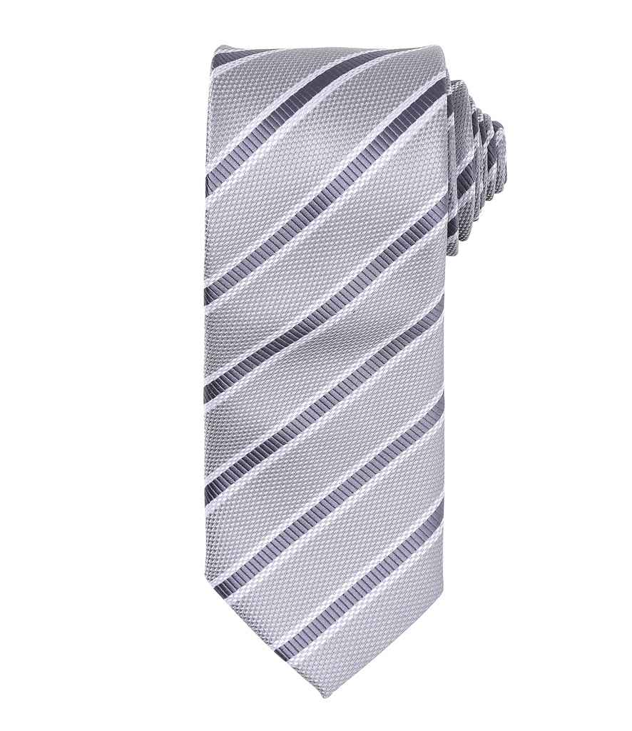 Premier Waffle Stripe Tie Premier